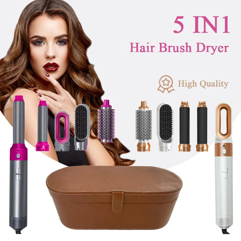 5 IN 1 Hair Brush Dryer - HIGH QUALITY
